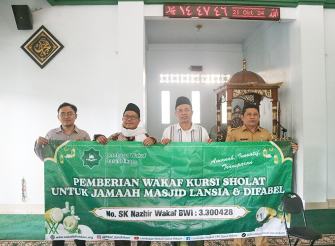 Wakaf Kursi Sholat