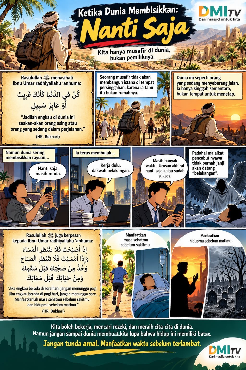 Ketika Dunia Membisikkan: “Nanti Saja”