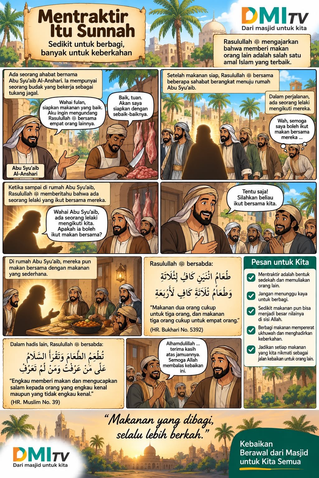 Mentraktir Itu Sunnah