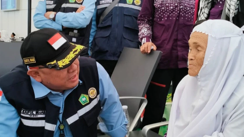 Tanpa Didampingi Keluarga, Mbah Sutiah Jemaah Asal Lampung Sukses Pergi Haji di Usia 107 Tahun